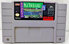 PGA Tour Golf SNES Super Nintendo (1992) Cartage Only Authentic