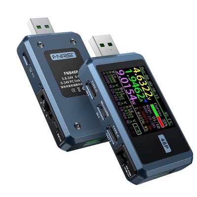 FNIRSI FNB48P USB Tester Voltmeter Ammeter TYPE-C Fast Charge Detection Trigger