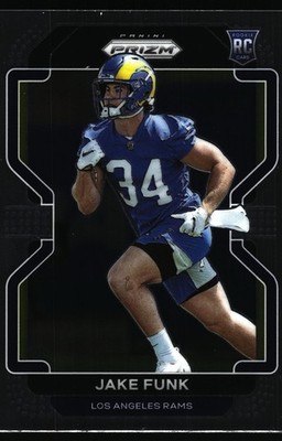 2021 Panini Prizm Jake Funk Rookie Los Angeles Rams #402