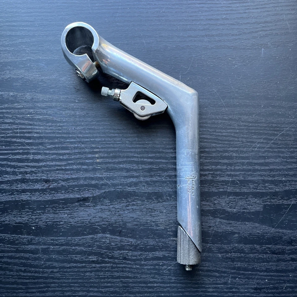 Vintage Kalloy AL-222 Riser 1” Quill Stem With Integrated Cable Pulley 25.4 - Image 2 of 4