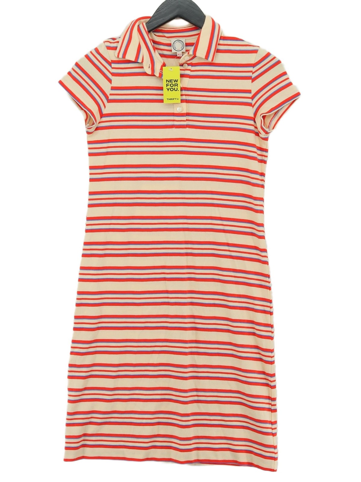 Ines De La Fressange Shirt Midi Dress XS in Multi