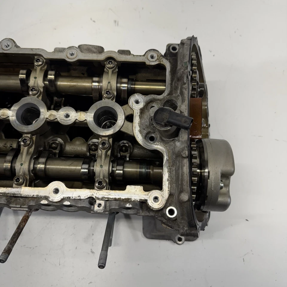AUDI A6 2012-2015 3,0 L V6 QUATTRO MOTOR LADO DERECHO ÁRBOL DE LEVAS CULATA OEM Foto 4 de 4