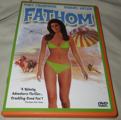 Fathom (1967) DVD Raquel Welch Tony Franciosa Spy Adventure Thriller Comedy
