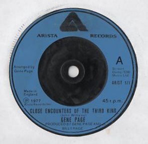 Gene Page - Close Encounters Of The Third Kind (7'')