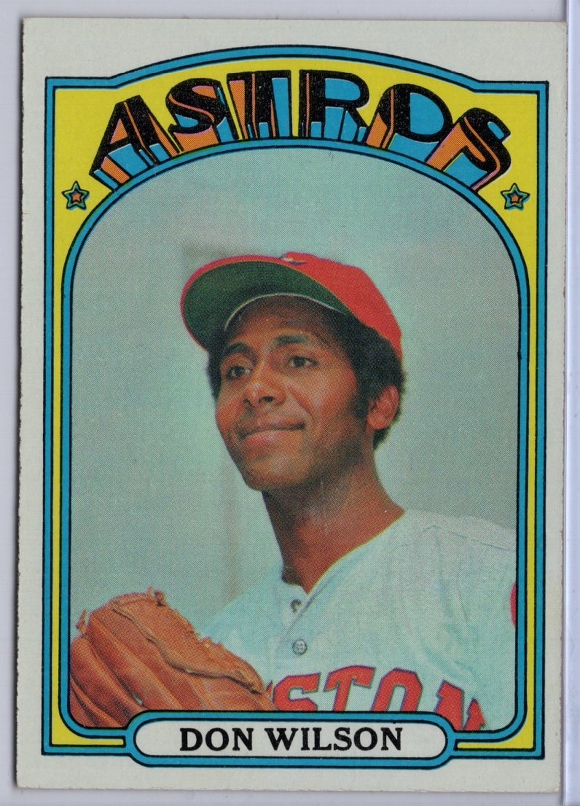 1972 Topps #20 Don Wilson in EX Condition Astros