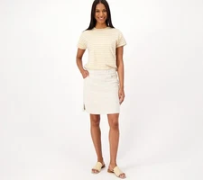 JAG jeans On the Go Skort Stone 6 New