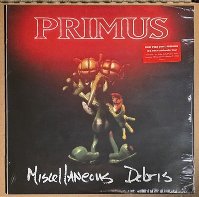 Primus: Miscellaneous Debris - New 1 EP (5 Tracks) Black 180 Gram Vinyl 