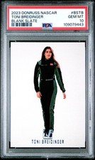 Toni Breidinger 2023 Donruss Racing Blank Slate SSP PSA 10 Gem Mint - Rare!!