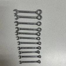 Craftsman SAE Mini Small Combination Standard Wrenches Lot Of 11 Pieces