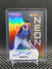 Dasan Hill 2025 Leaf Vivid - Neon Auto Bronze #7/7 Twins