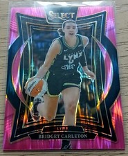 2025 Panini Select WNBA - Concourse Bridget Carleton #84 Pink Flash Prizm