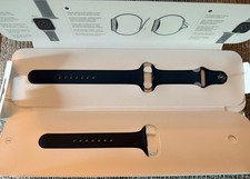 Genuine Apple 44mm Sport Band for Apple Watch Series 6 SE 5 4 7 8 ultra - Black