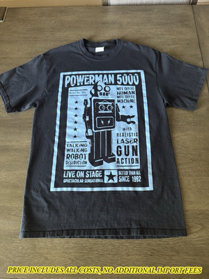 Powerman 500 Band Tour T-shirt All Size S to 5XL  LL430