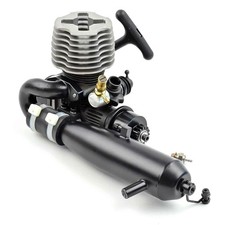 HPI Nitro Star G3.0 Ho Engine With Pullstart Exhaust Header Tuned Pipe 107824+
