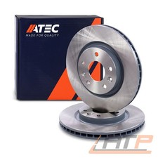 2x BREMSSCHEIBE BELÜFTET Ø296 VORNE FÜR NISSAN QASHQAI 2 X-TRAIL RENAULT KADJAR