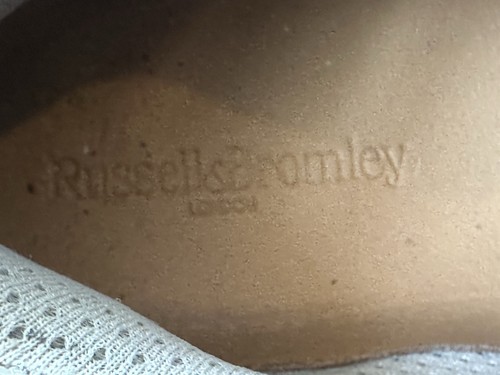Russell & Bromley Leather Sneakers Shoes Size UK 6 EU 39 made in Italy - Picture 8 of 11