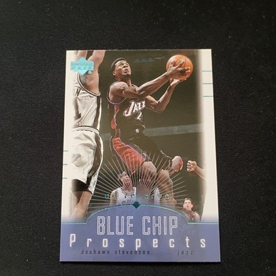 2000-01 Upper Deck Reserve - Blue Chip Prospects DeShawn Stevenson #112 (RC)