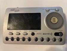 Delphi XM SkyFi SA10000 Satellite Radio Receiver Silver Black Portable SA10000
