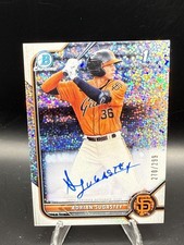 2022 Bowman Chrome #CPA-AS Adrian Sugastey Prospect Auto Speckle Refractor #/299