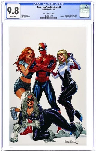 Amazing Spider-Man #1 Kirkham Unknown Virgin Variant CGC 9.8 2022 4640411012
