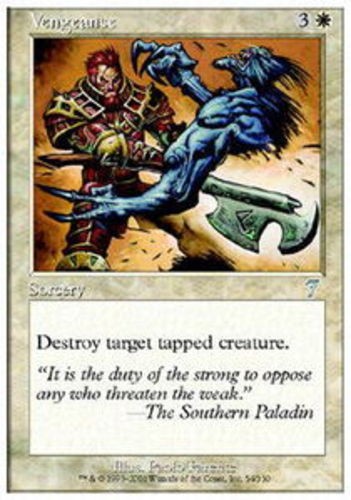 1x Vengeance - Foil Light Play MTG Magic - Kid Icarus -