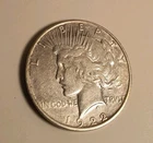 1922 Peace Silver Dollar • Circulated • 90% Silver