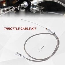 Adjustable 36 Inch Silver Car Throttle Cable For Easy Acceleration Control