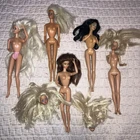 Vtg Lot Of 5 1970’s  1980s Barbie Dolls & 2 Barbie Heads
