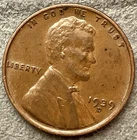 1939-D  Lincoln Wheat Cent - [XF EF] Extremely Fine - High Grade ~ B982