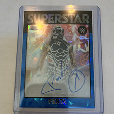 2026 Topps Chrome WWE Penta 1986 Topps Autograph #86T-PT Geometric Refractor
