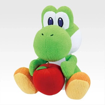 Ichiban Kuji Super Mario with YOSHI Yoshi Plush Toy with Apple Prize A 29cm