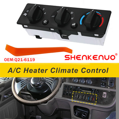NEW A/C Climate Control Module Panel Q21-6119 for Peterbilt Truck 337 389 220