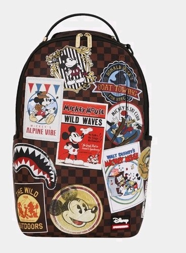 Sprayground Mickey Mouse Global Mogul Backpack