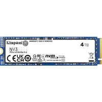Kingston Nv3 SNV3S/4000G 4Tb Nvme Ssd M.2 Interface Pcie Gen4 2280 Read 6000 Mb/