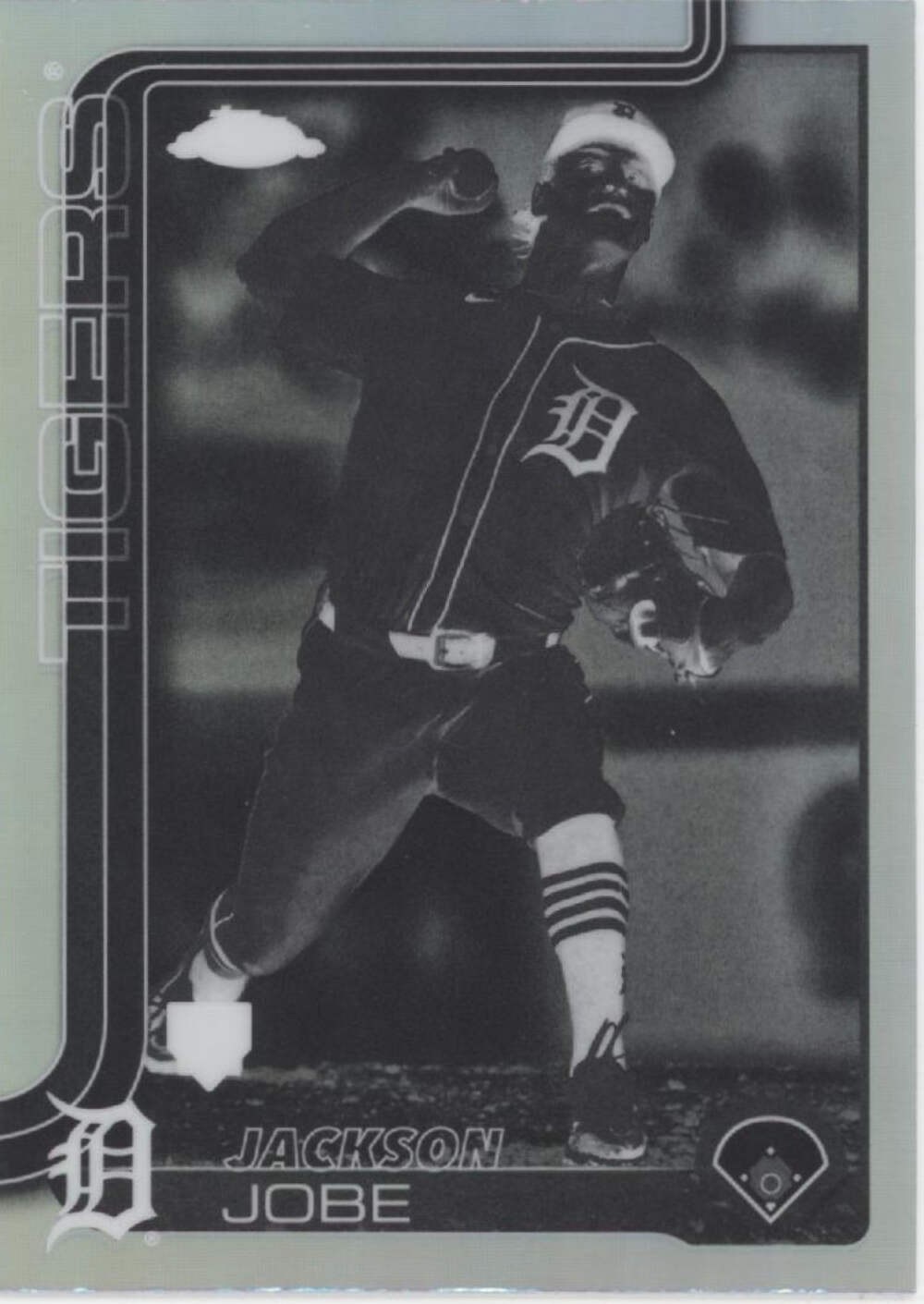 Jackson Jobe 2025 Topps Chrome Negative Refractor #249