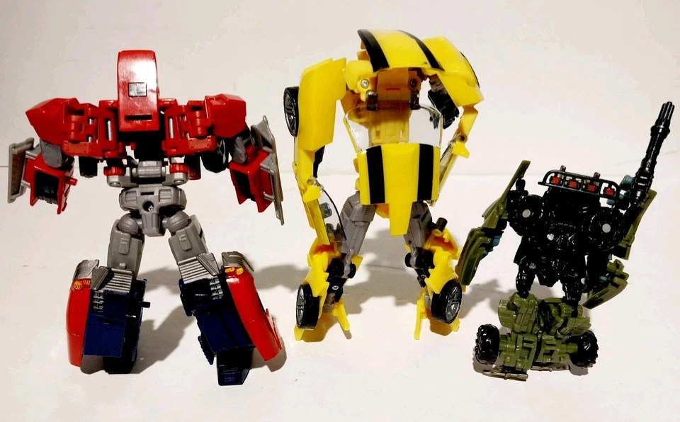 LOT OF 5 TRANSFORMERS ~ BUMBLEBEE ORION PAX SKYHAWK ~ - Image 3 of 4