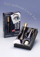 TANA COLOR EASY! EYELASH & EYEBROW TINT DYE COMPLETE KIT BROWN OR BLACK "NO TAR"