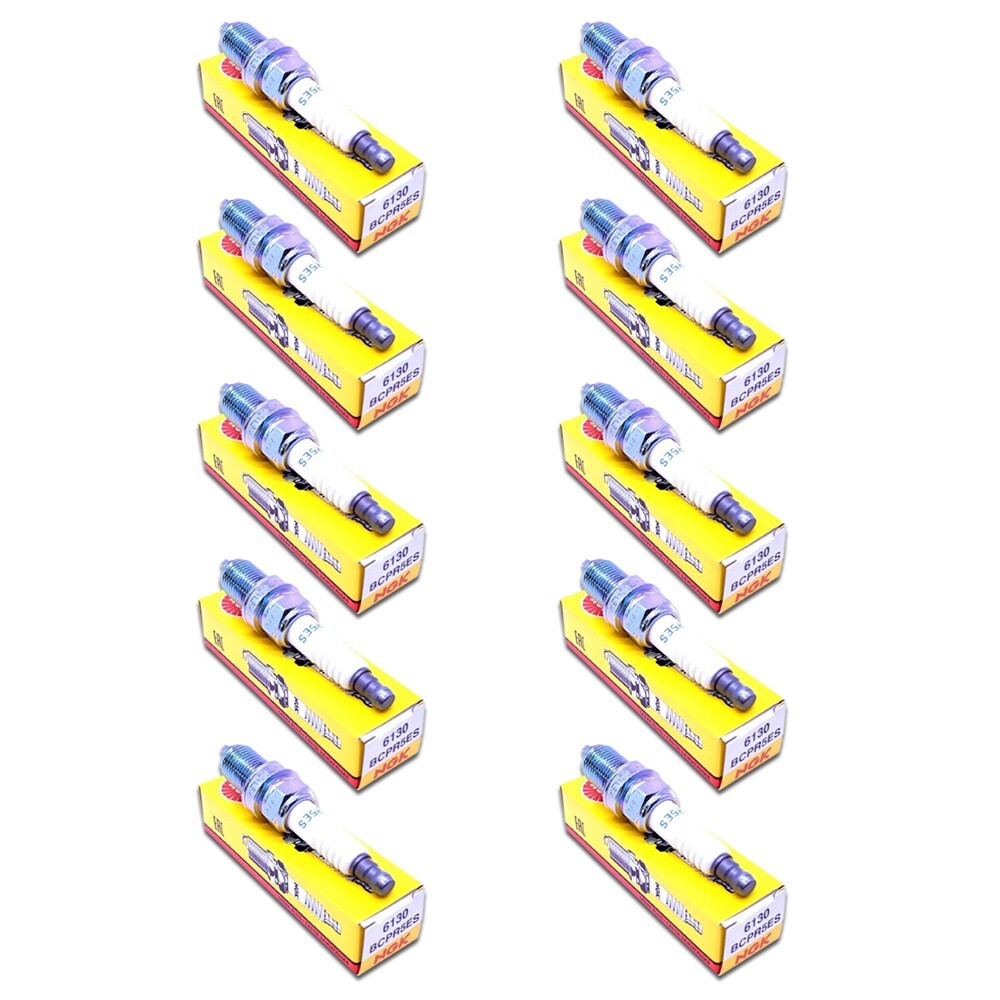 Genuine OEM NGK BCPR5ES 6130 Spark Plug - 10 PACK