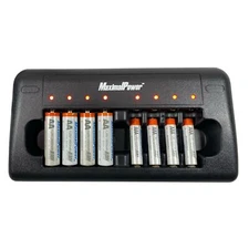 Replacement 8-PORT AA AAA Ni-Mh Ni-Cd ULTRA FAST RECHARGEABLE BATTERY CHARGER