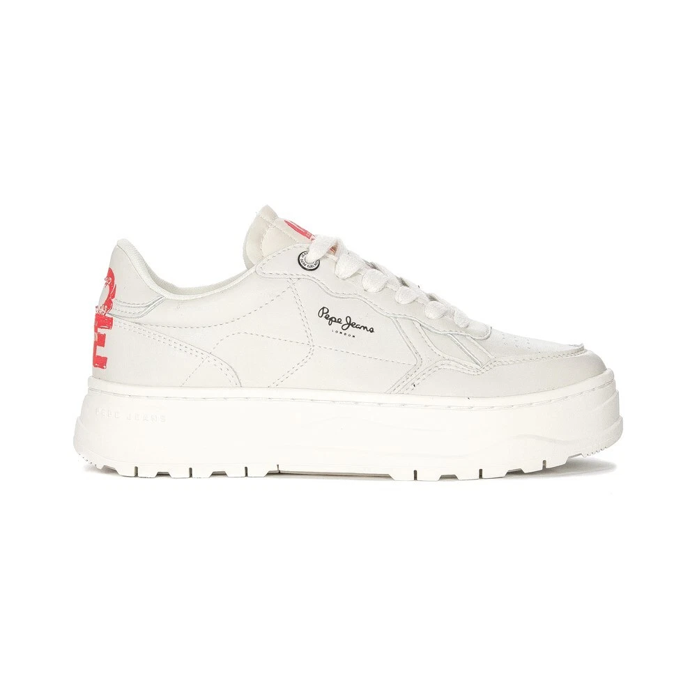 Lucky main low top trainers white Pepe Jeans | La Redoute