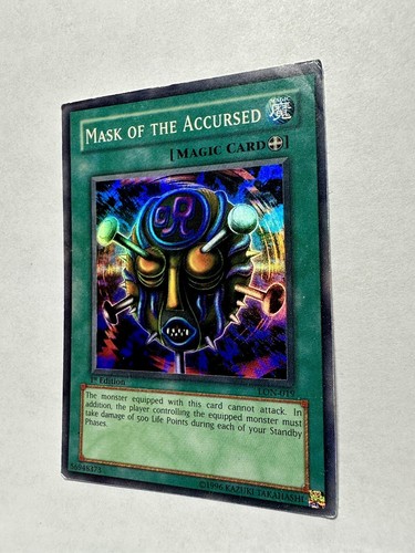 YuGiOh! Mask of the Accursed - LON-019 - 1st Edition - Super Rare - Picture 3 of 4