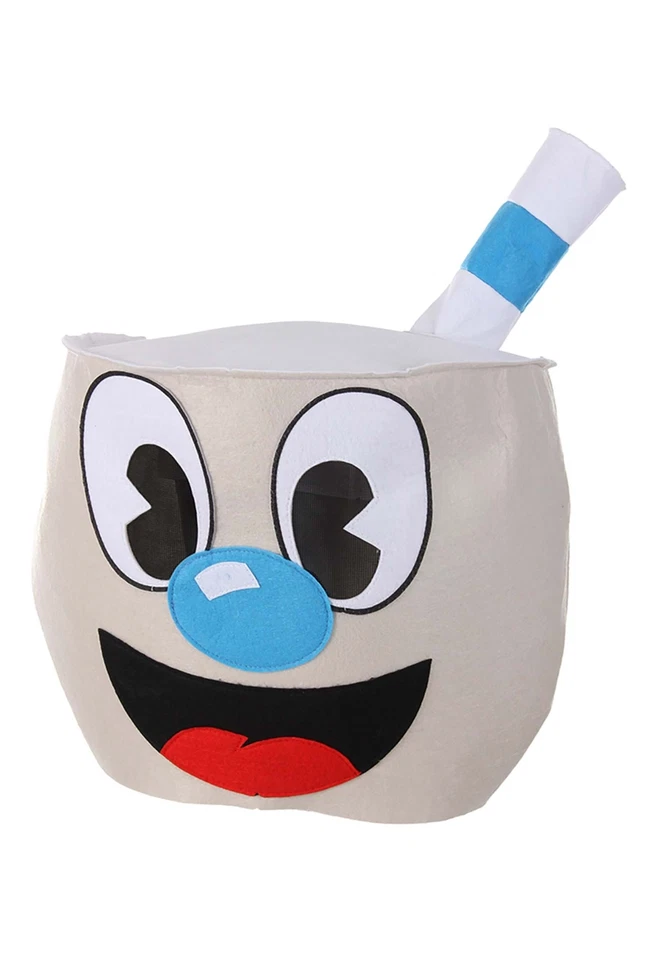 Mugman Felt Character Head - Image 2 of 4
