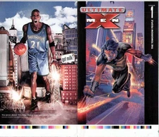 ULTIMATE X-MEN #1 ORIGINAL PRODUCTION ART COVER  KUBERT/QUESADA? MARVEL COMICS