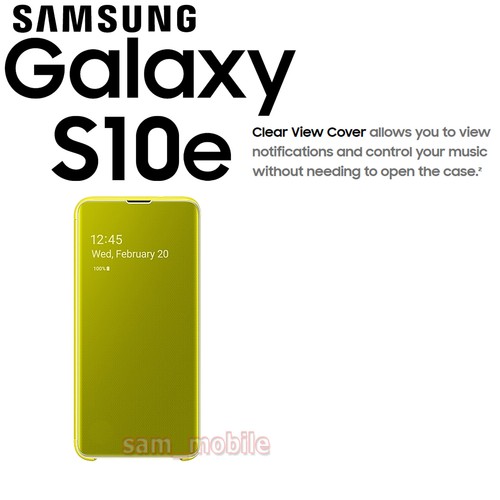 SAMSUNG Original CLEAR VIEW Cubierta EF-ZG970 para Galaxy S10e SM-G970 con Caja de Venta - Imagen 5 de 29