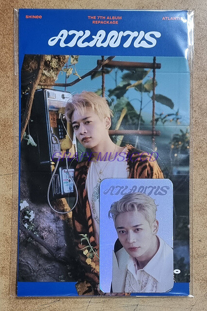SHINee Atlantis SMTOWN OFFICIAL GOODS HOLOGRAM PHOTO CARD SET