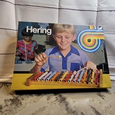 Vintage hering xylophone made in Brazil with Original Box