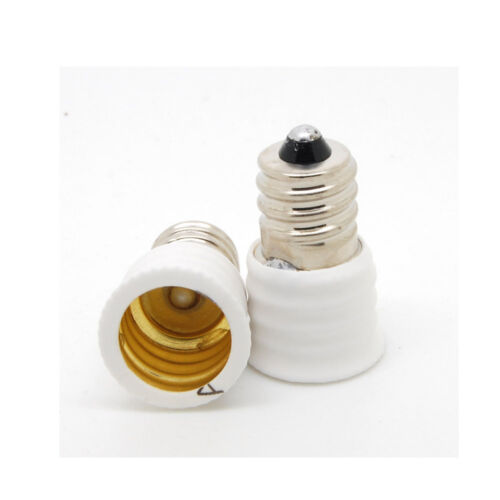 US E12 to European E14 Candelabra Base Socket LED Light Bulb Lamp Adapter - Afbeelding 1 van 1