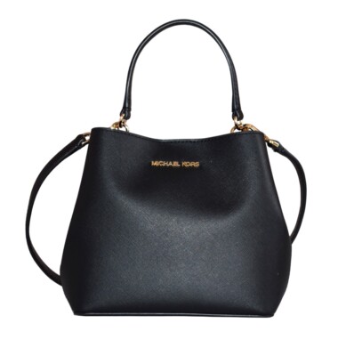 Michael Kors women's bag bag PRATT SM BUCKET MESSENGER black 35S4G3FM5T