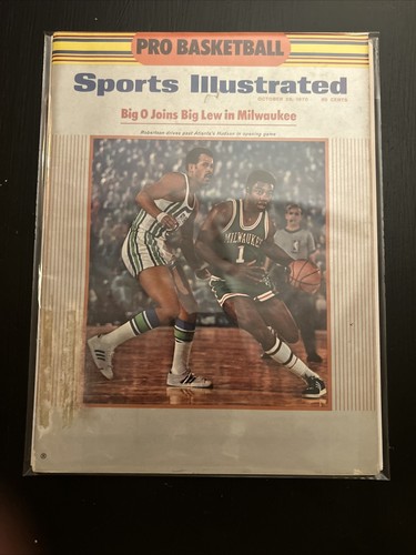 Oscar Robertson Big O Milwaukee Bucks NBA HOF Sports Illustrated 10/26/70! - Picture 15 of 15