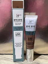 IT Cosmetics Bye Bye Foundation Oil Free Matte *DEEP* NEW SPF Expire 12/23